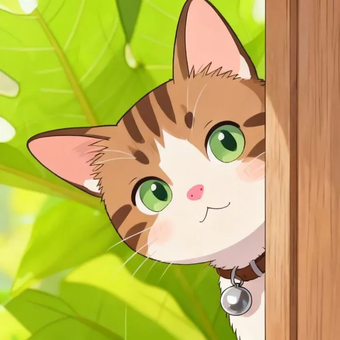 ảnh mèo anime cực hot