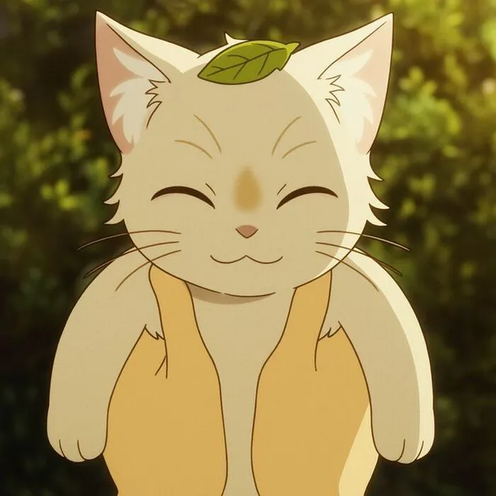 ảnh mèo anime đẹp hot
