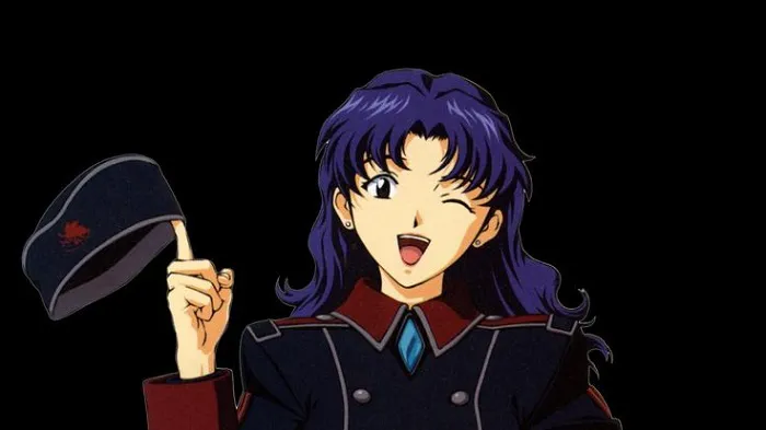 ảnh Misato Katsuragi đẹp ánh mắt cười