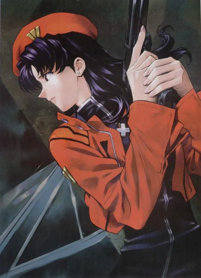 ảnh Misato Katsuragi đẹp cá tính
