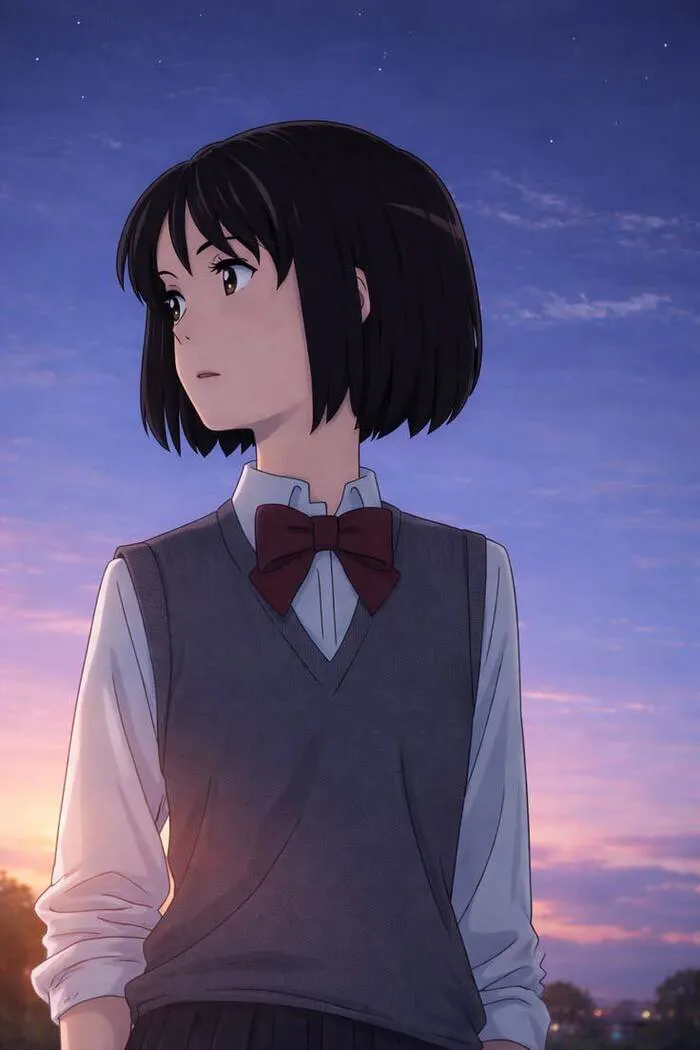 ảnh Mitsuha Miyamizu aethetics tóc đẹp ảnh Mitsuha Miyamizu aethetics tóc đẹp
