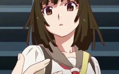 ảnh Nadeko Sengoku đẹp ánh mắt dịu