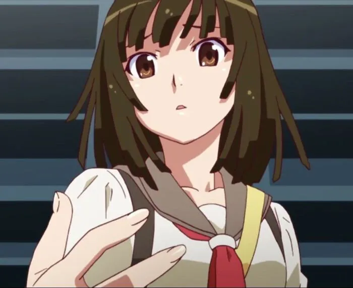 ảnh Nadeko Sengoku đẹp ánh mắt dịu