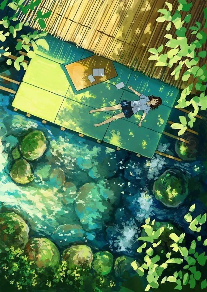 ảnh phong cảnh anime ảo đẹp