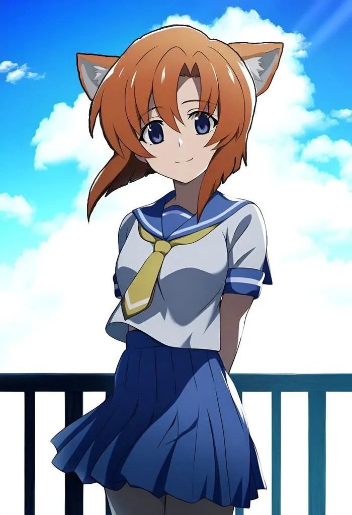 ảnh Rena Ryuuguu đẹp phong cách anime