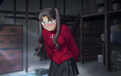 ảnh Rin Tohsaka anime hot
