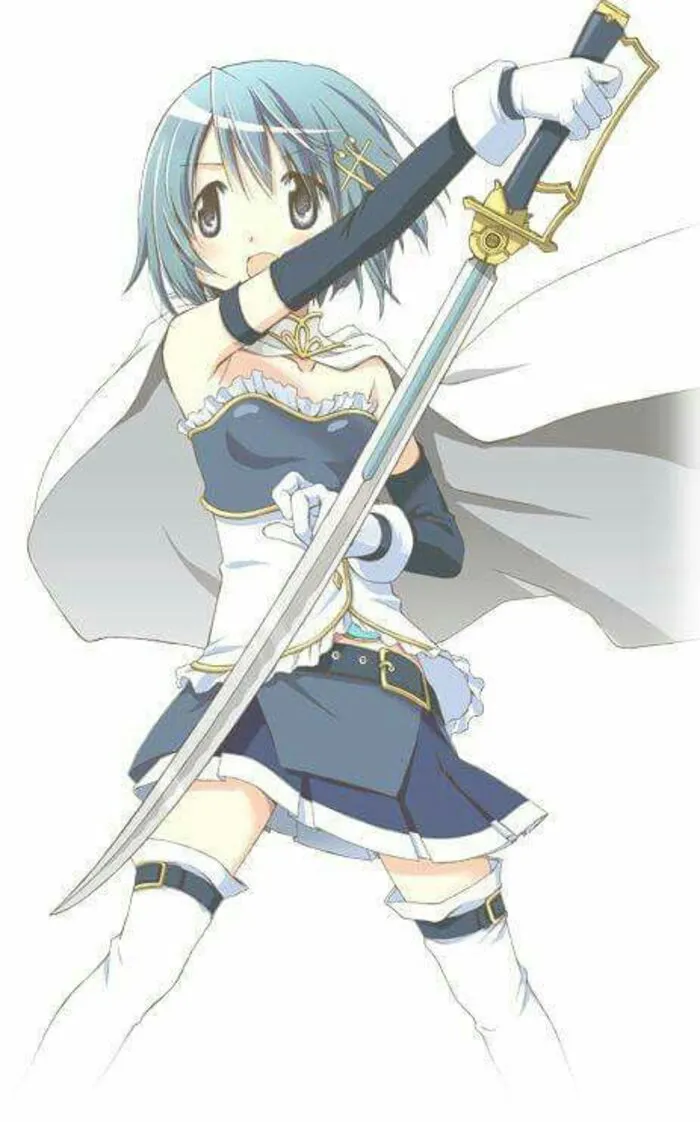 ảnh Sayaka Miki đẹp chiến đấu