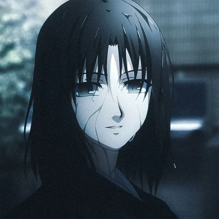 ảnh Shiki Ryougi lạnh lùng