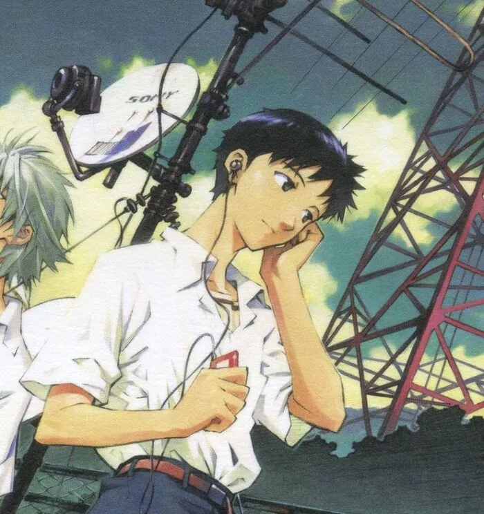 ảnh Shinji Ikari đơn giản ảnh Shinji Ikari đơn giản