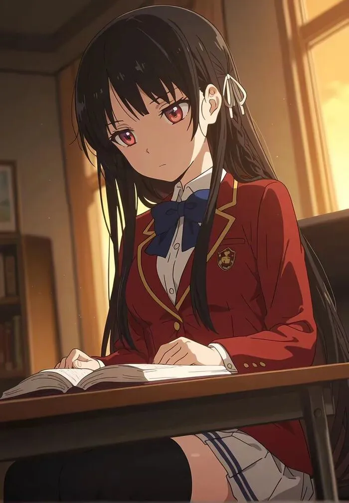 ảnh Suzune Horikita anime nét hot