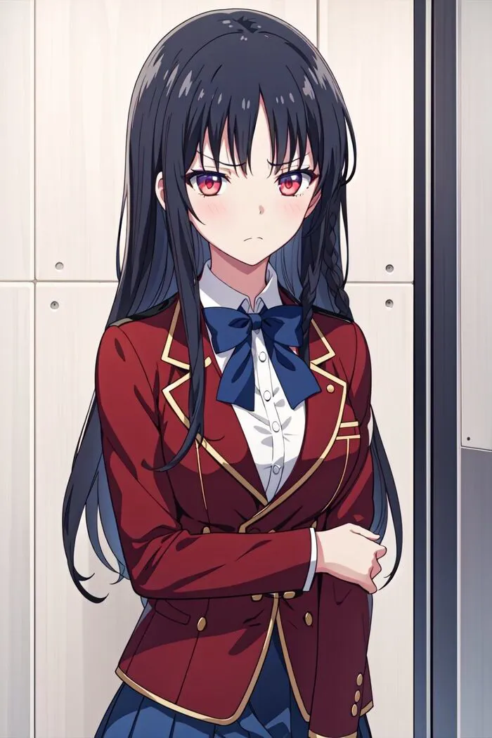 ảnh Suzune Horikita anime nét