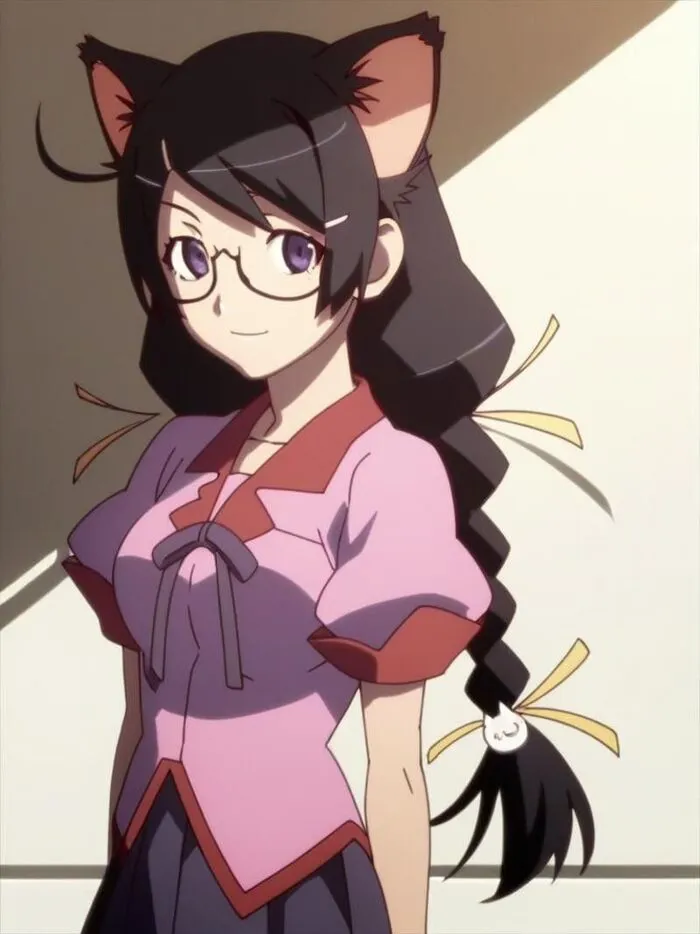 ảnh Tsubasa Hanekawa mắt long lanh ảnh Tsubasa Hanekawa mắt long lanh