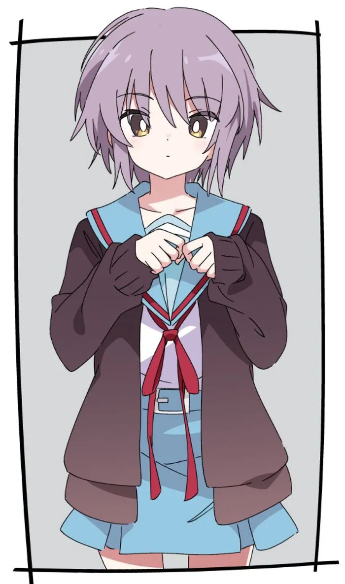 ảnh Yuki Nagato vẽ