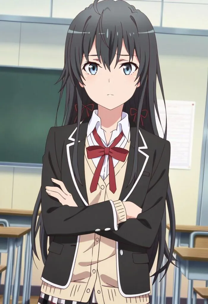ảnh Yukino Yukinoshita cực cute
