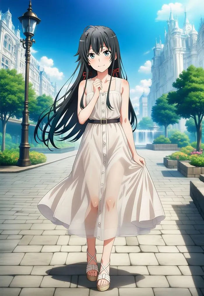 ảnh Yukino Yukinoshita xinh gái full hd