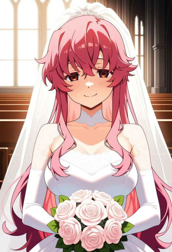 ảnh Yuno Gasai lễ cưới ảnh Yuno Gasai lễ cưới