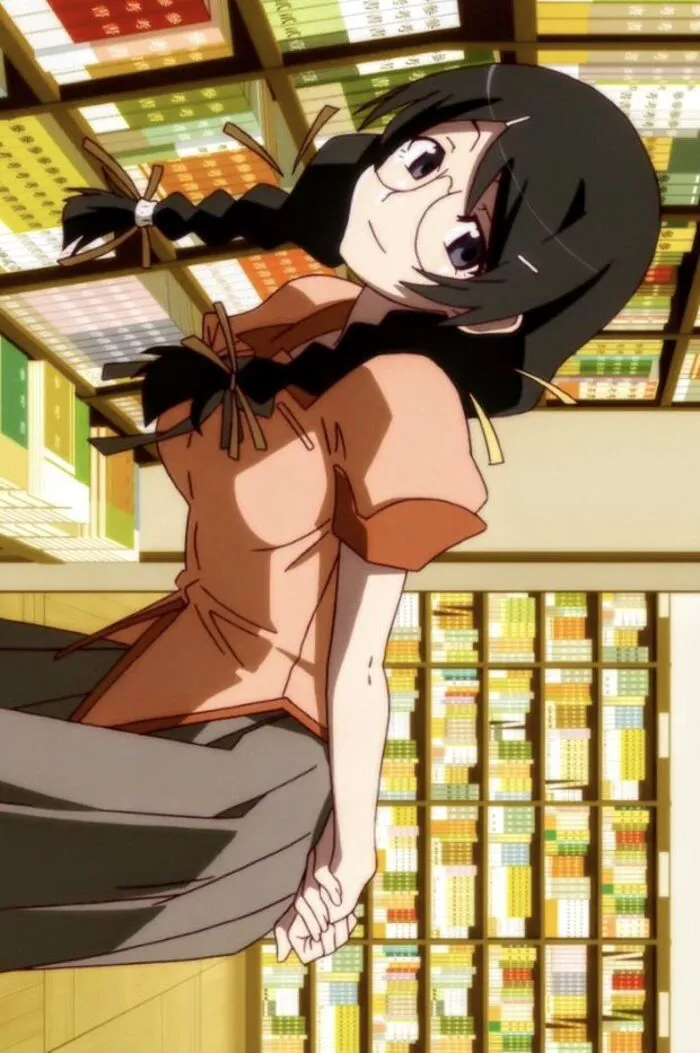 cảnh Tsubasa Hanekawa thu hút cảnh Tsubasa Hanekawa thu hút