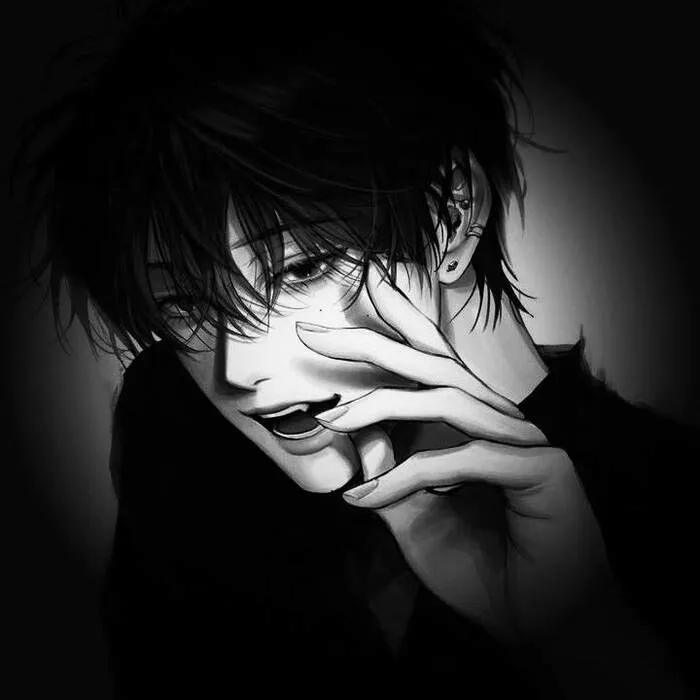 hình ảnh anime nam trắng đen chất nhất hình ảnh anime nam trắng đen chất nhất