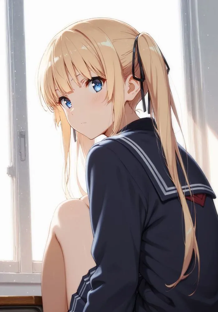 hình ảnh anime nữ học sinh cute nhất