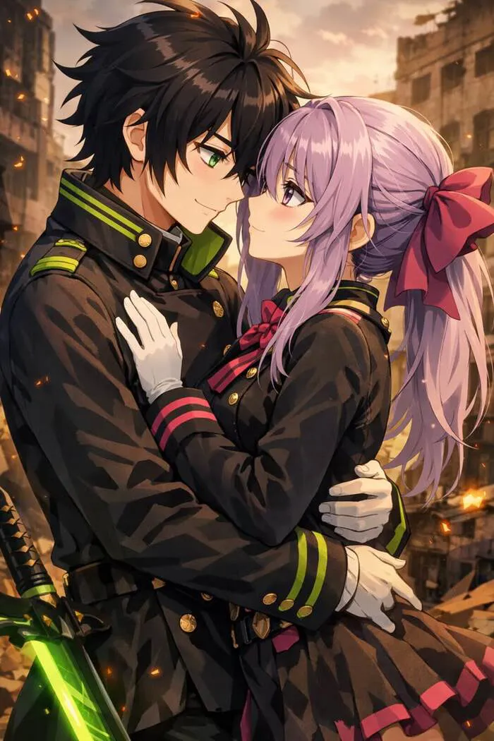 hình ảnh cặp đôi anime
