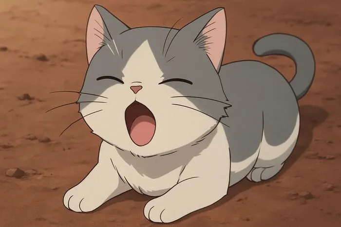 hình ảnh mèo anime siêu xinh