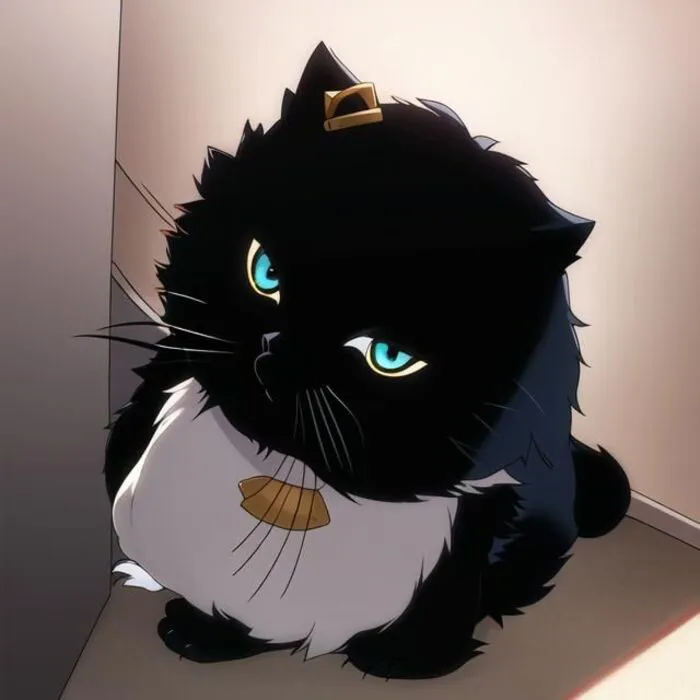 hình ảnh mèo anime xinh yêu