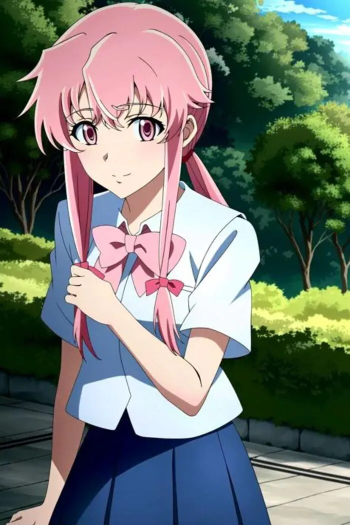 hình ảnh Yuno Gasai ngầu hình ảnh Yuno Gasai ngầu