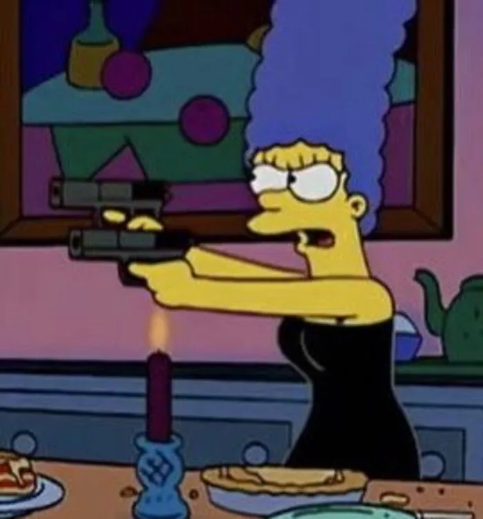 meme cầm súng simpson meme cầm súng simpson