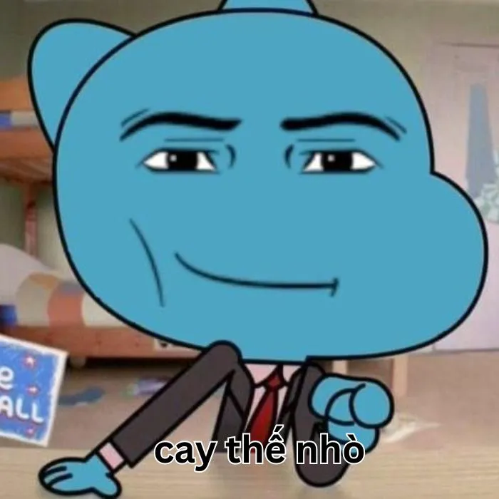 meme cay cú gumball
