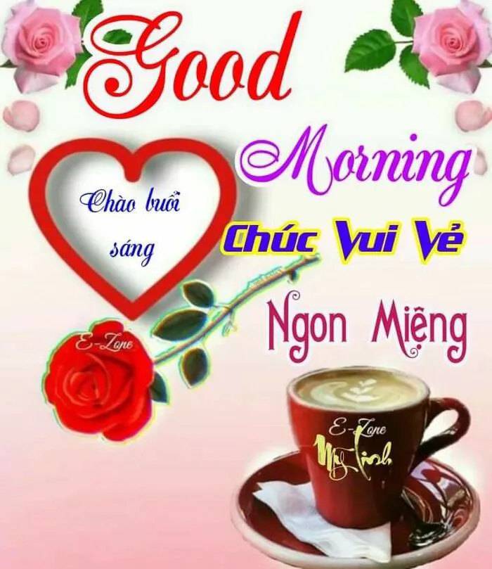 meme chào buổi sáng đẹp xinh