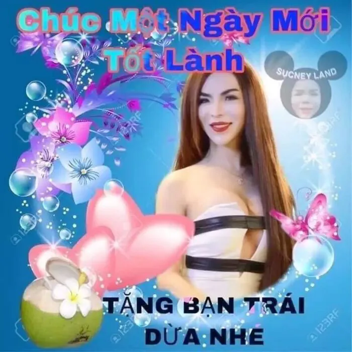 meme chào buổi sáng linda