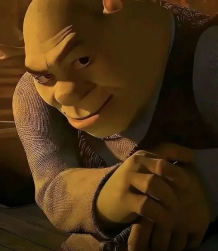 meme liếc nhìn không nói gì
