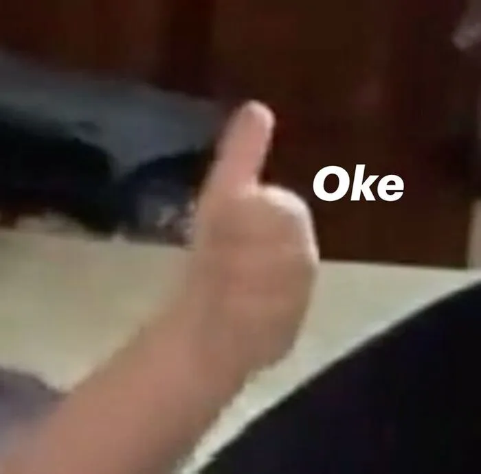 meme ok biểu cảm buồn cười