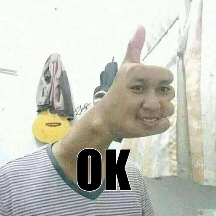 meme ok buồn cười