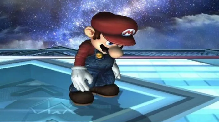 meme thất vọng mario