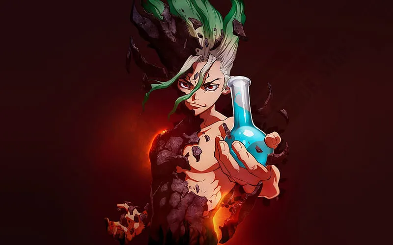 Ngắm  ảnh senku ishigami hot