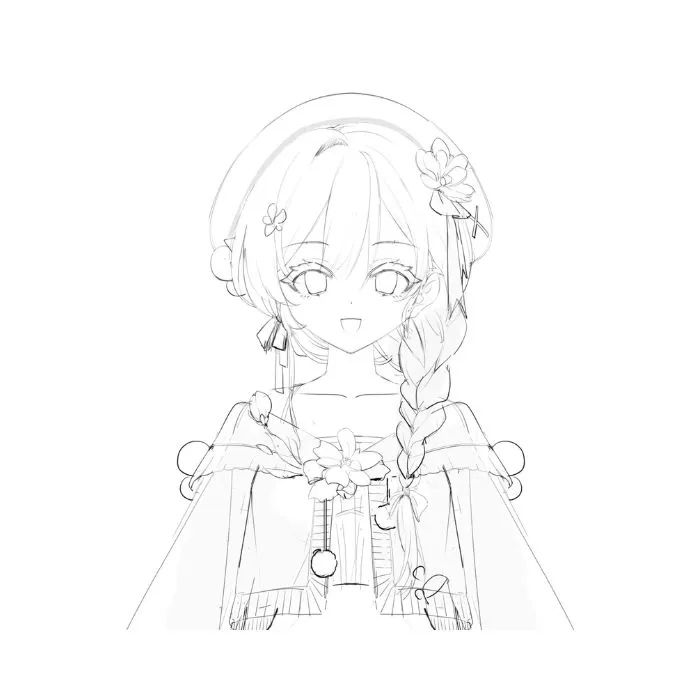 tranh tô màu anime girl ngầu 14 tranh tô màu anime girl ngầu 14