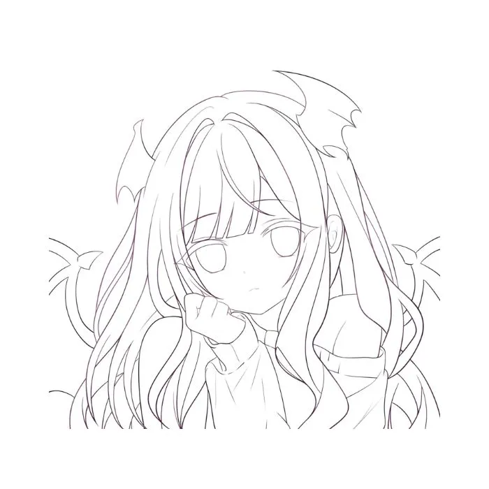 tranh tô màu anime girl ngầu 24 tranh tô màu anime girl ngầu 24