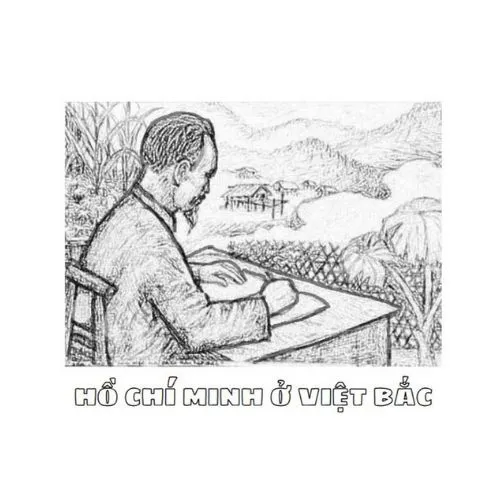 tranh tô màu bác hồ 20