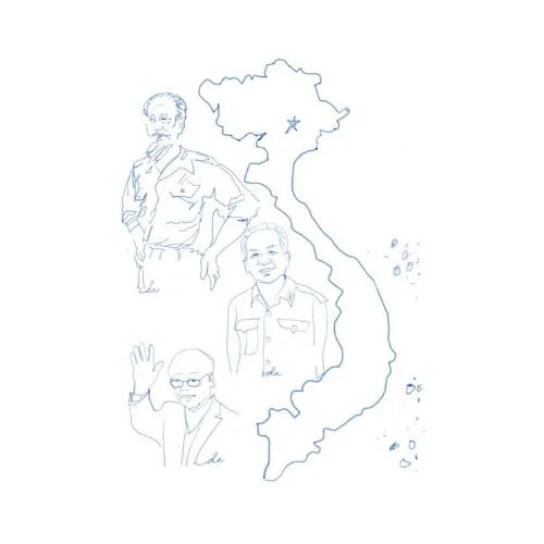 tranh tô màu bác hồ 6