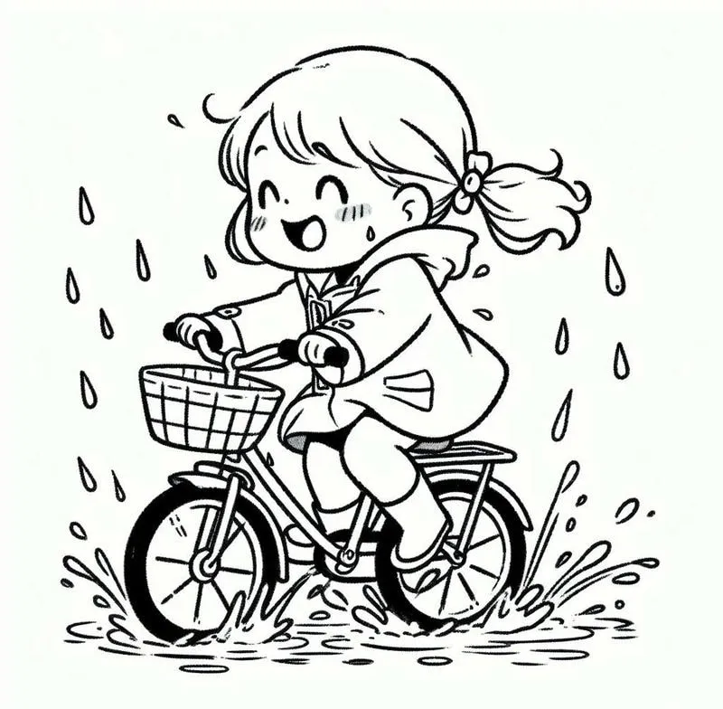 tranh tô màu bé gái 35 tranh tô màu bé gái 35