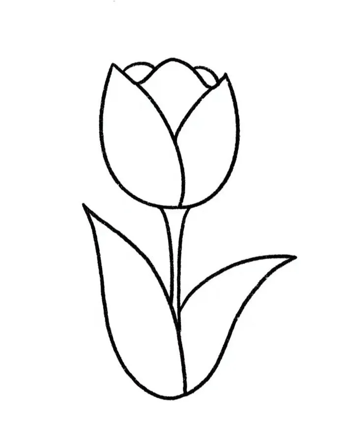 tranh tô màu bông hoa 19