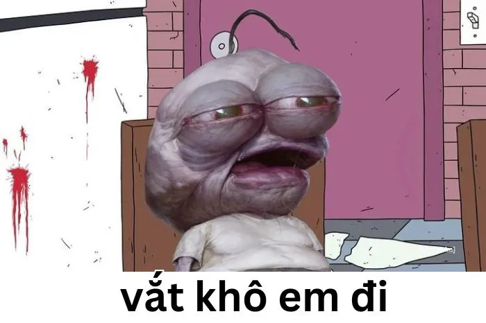 vắt cực khô meme bị tận dụng tối đa